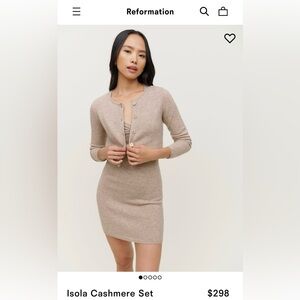 Reformation Isola Cashmere Set